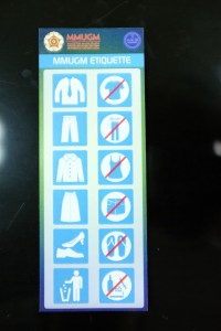 Die Kleidungsvorschriften