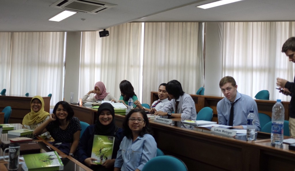 Ein Blick in den Hörsaal