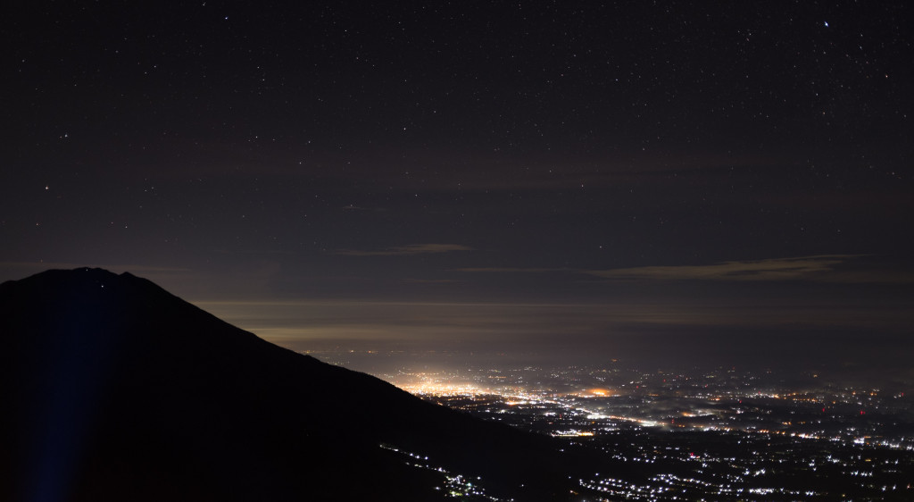 Zwillingsvulkan Merbabu