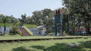 ... und einzige Wasserpark.