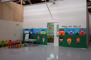 Eingang EYFS Klassenraum