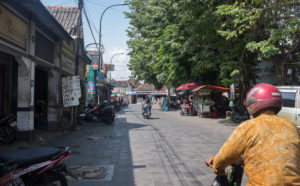 Ein Blick in den älteren Teil Yogyas