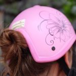 Ein echter Mädchenhelm